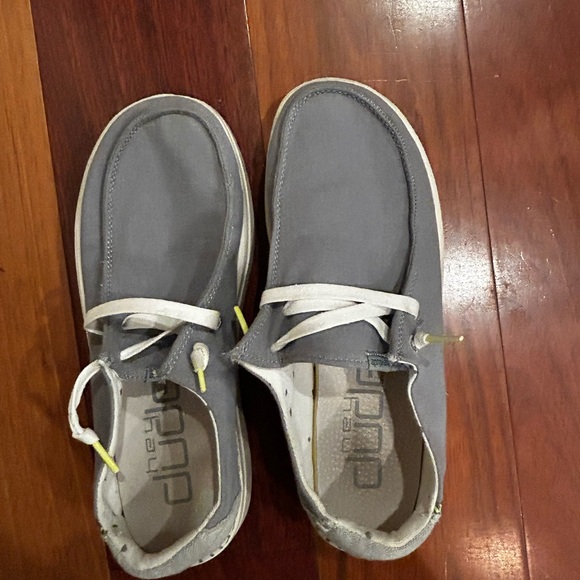 Hey Dude Casual slip-on Gray Sneakers. Size 6 - Picture 6 of 7